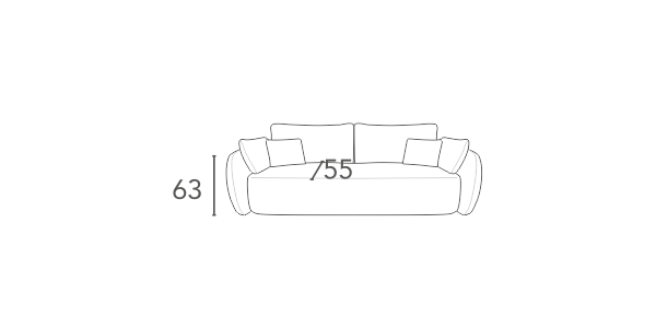 Sofa wypoczynkowa Comforteo Moretti