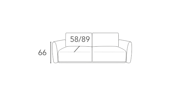 Sofa wypoczynkowa Comforteo Navone