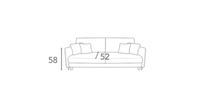 Sofa wypoczynkowa Comforteo Vigo